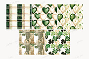 St Patricks Day Digital Paper, a Pattern Graphic by GlamArtZhanna (Thumbnail 4 of 4)