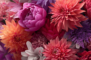 Blooming flowers in rich pink, a Nature Photo by MistyDay