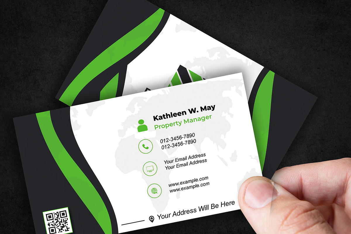 Clean Agent Business Card preview 3