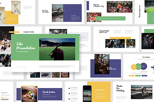 Icho : Sports Pitch Keynote, a Presentation Template by Punkl Camp