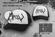 TRUCKER HAT MOCKUP, a Hat Mockup by arseavin project (Thumbnail 2 of 3)