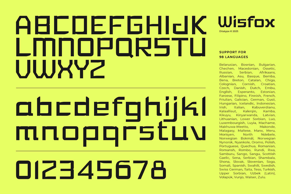 Wisfox, a Symbol Font by Ditatype (Photo 7 of 16)