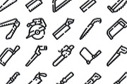 Hand saws and woodworking tools icon, an Object Graphic by pikepicture (Thumbnail 3 of 3)
