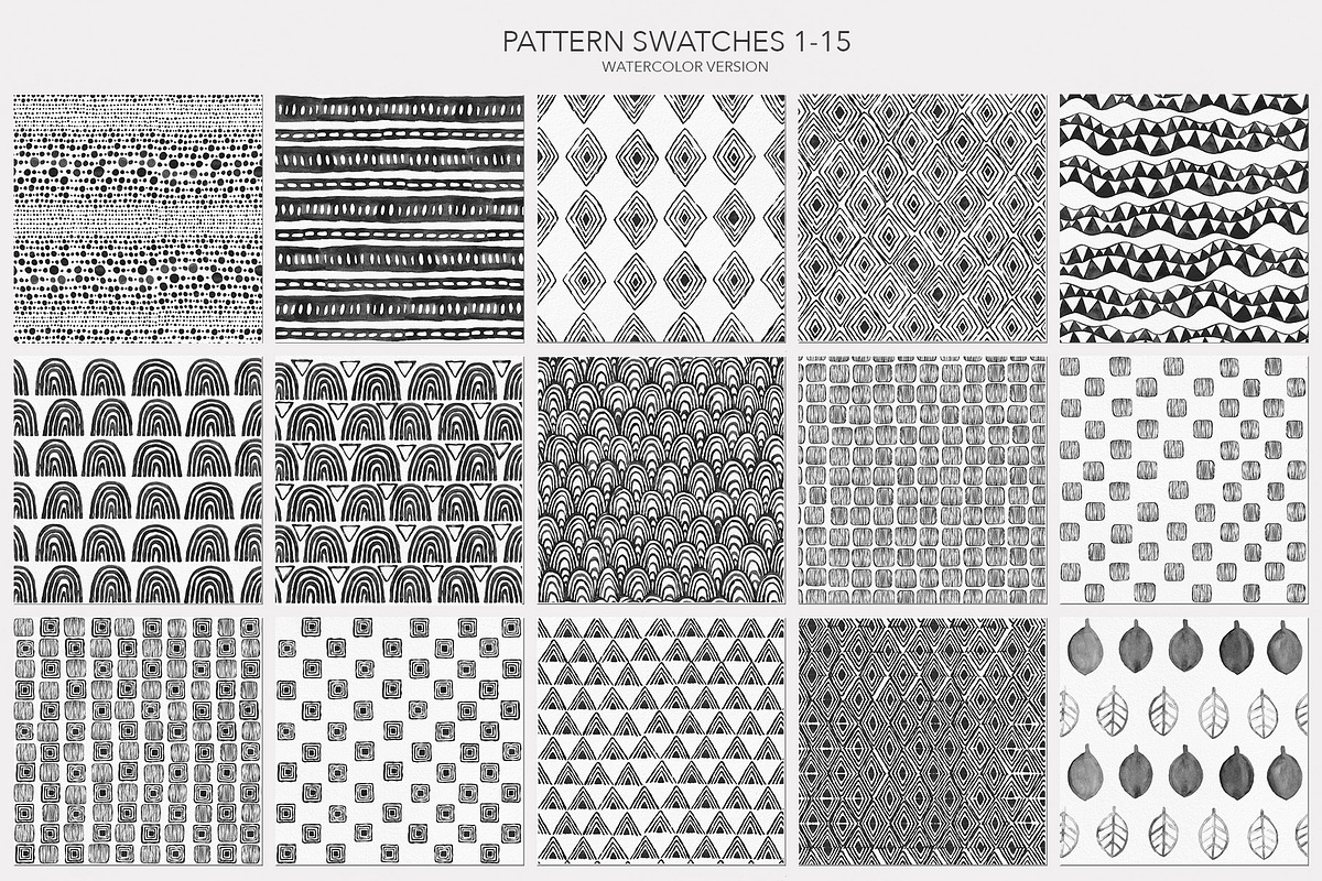 Big BOHO Handmade Pattern Pack, a Pattern Graphic by Alisa Fimen Design (Photo 10 of 19)