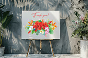 Tropical floral arrangements, a Seasonal Illustration by ViktoriaARTprint (Thumbnail 8 of 8)