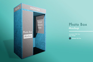 Photo Box Mockup