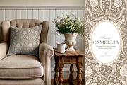 Arts & Crafts Floral Pattern Beige, a Pattern Graphic by Eclectic Anthology (Thumbnail 8 of 10)