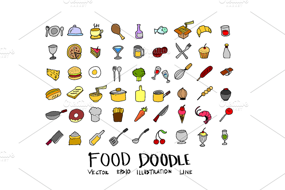15151 in 1 Doodle Giant bundle, an Object Illustration by TKDoodle (Photo 34 of 144)