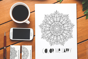 Mandala Symbols Font