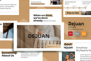 Dejuan Keynote Template
