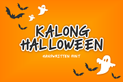 Kalong Halloween font, a Handwritten Font by brahamb_design (Thumbnail 1 of 5)
