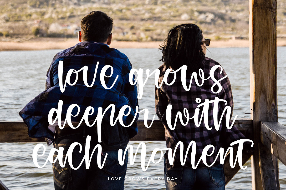 Gallery Society Modern Handwritten, a Script Font by stylishtype.co (Photo 15 of 20)
