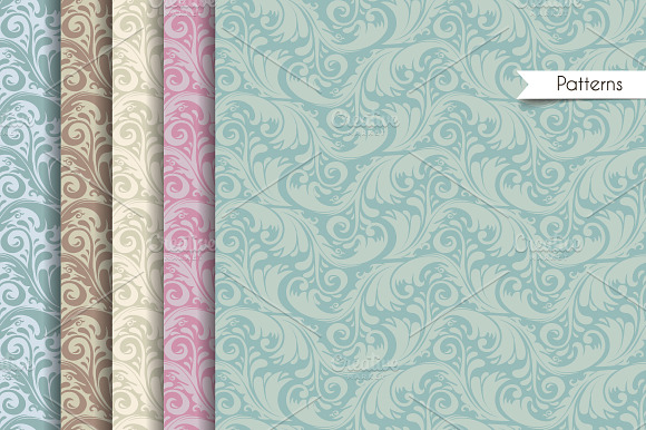 Seamless Vintage Patterns