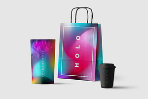 100 HOLOGRAPHIC GRADIENTS BUNDLE