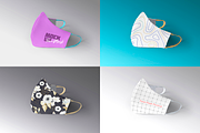 Face Mask Mockup v3, a Household Mockup by 2dsight (Thumbnail 5 of 11)