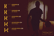 Kensmark - Display Font, a Sans Serif Font by BoxTube Labs (Thumbnail 2 of 6)
