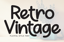 Retro Vintage | Script Font