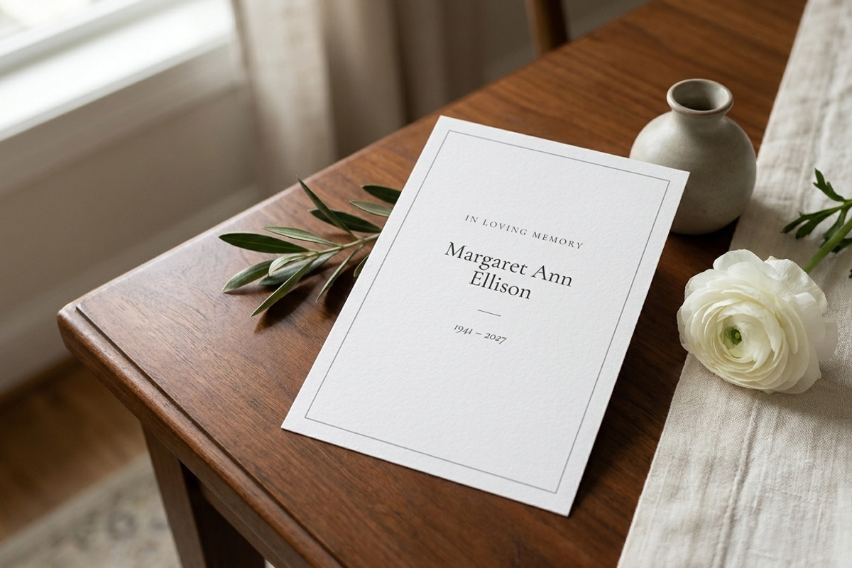 Memorial Stationery 100 Templates V2, an Invitation Template by pawellpi (Photo 39 of 90)