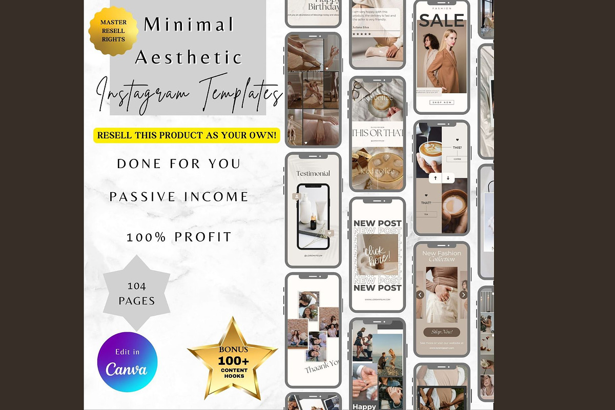 MRR Instagram Templates, a Social Media Template by Lynn Reese Designs (Photo 4 of 4)