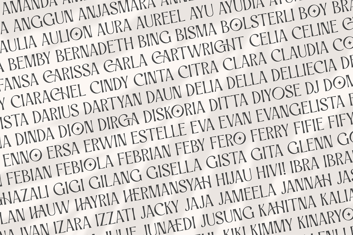 Saqirah - Elegant Display Serif, a Serif Font by Artchitype Studio (Photo 13 of 16)