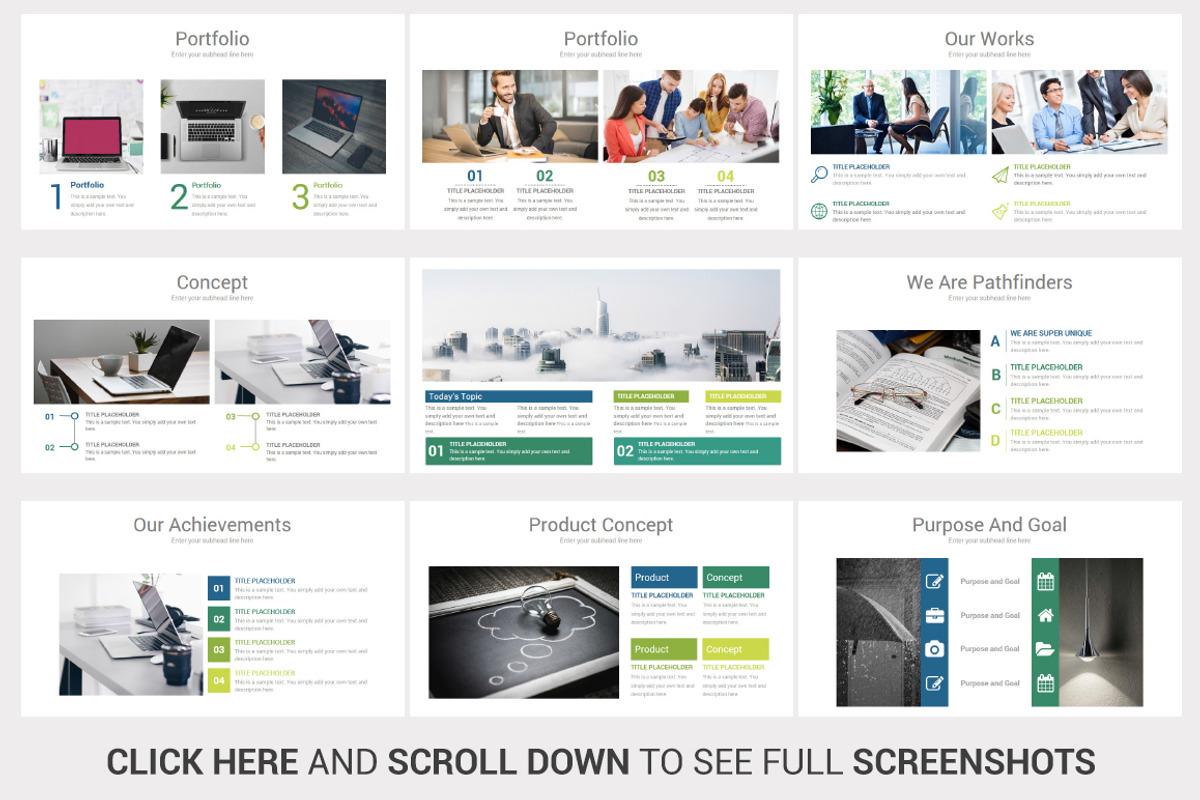 Start up PowerPoint Template, a Presentation Template by OceanArt (Photo 7 of 28)