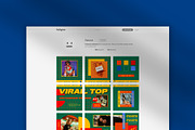 Retro-fire Puzzle Instagram Feed, a Social Media Template by Azruca (Thumbnail 4 of 6)