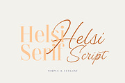 Helsi - Font Duo Script & Serif, a Serif Font by Adam Fathony (Thumbnail 2 of 14)