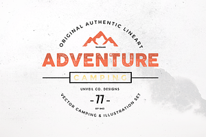 Adventure & Camping Illustration Set