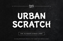 Urban Scratch Decorative Font