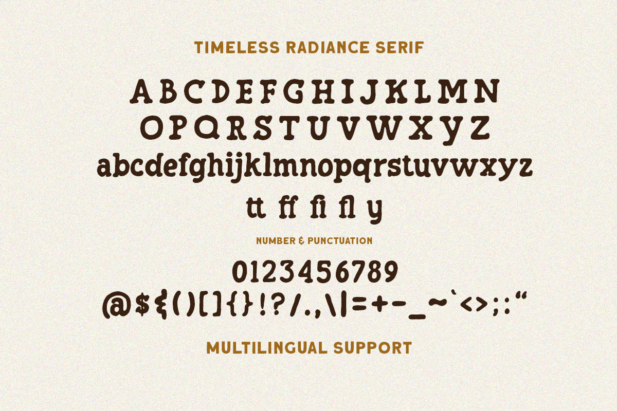 Timeless Radiance - Organic Font Duo, a Serif Font by Letterhend Studio (Photo 6 of 10)