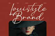 Aolona Christel Signature Font, a Script Font by Graphicxell (Thumbnail 7 of 8)