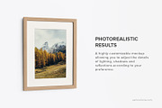Portrait Frame Mockup - 30x40 cm, a Merchandise Mockup by Mockups by Carlos Viloria (Thumbnail 2 of 7)