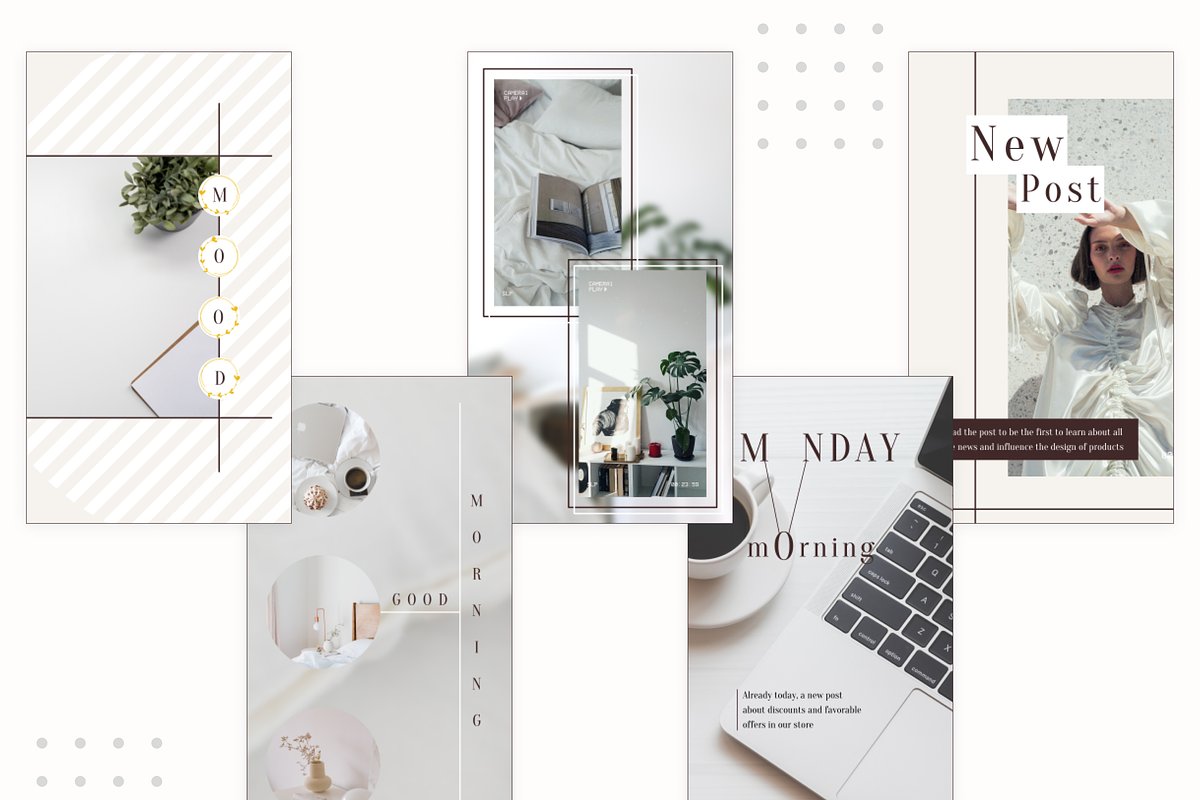 50 Canva templates (stories & feed), a Social Media Template by KaluginaWEB (Photo 11 of 13)