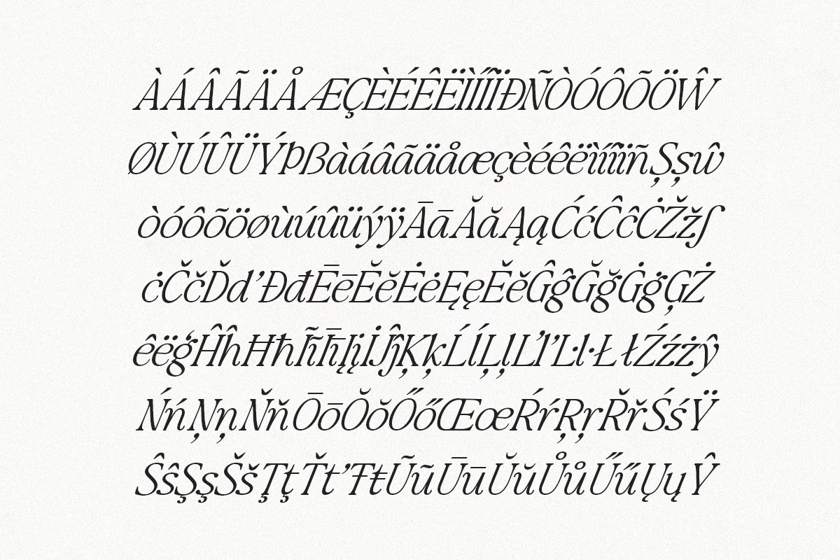 Baskerville Display Pro, a Serif Font by Positive TypeFoundry (Photo 14 of 23)