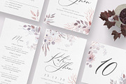 Minimalist Wedding Invitation Set, an Invitation Template by Theme Weavers (Thumbnail 1 of 5)