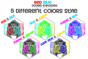 Red blue Double exposure Action, an Action Add-On by Ruslan Zelensky (Thumbnail 2 of 5)