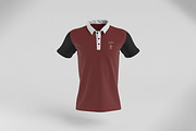 Polo Shirt Mockup, a Shirt Mockup by xavier_studio (Thumbnail 3 of 5)