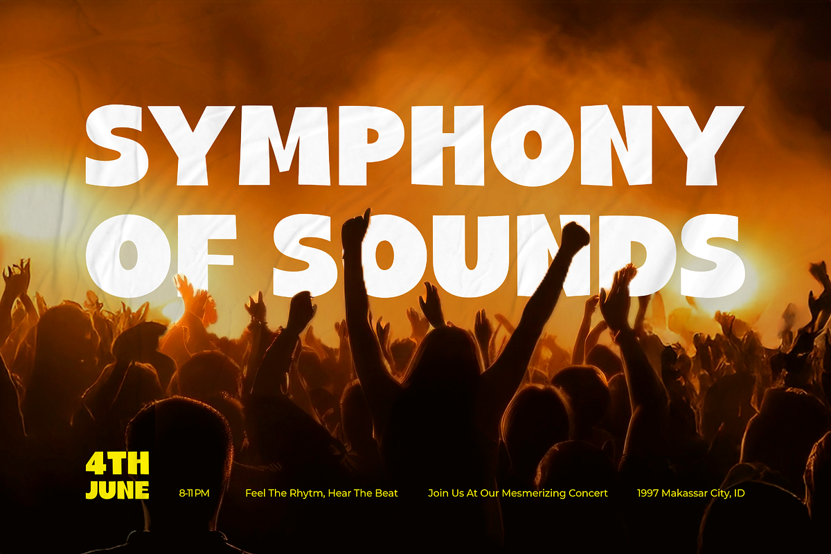 Sugar Chunk - A Bold Display Font, a Sans Serif Font by Ainun Jinan (Photo 7 of 9)