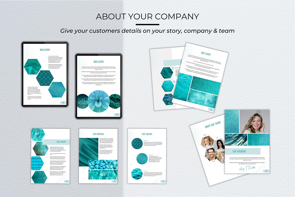 Product Catalog Canva Template, a Magazine Template by B2 Studio (Photo 4 of 11)