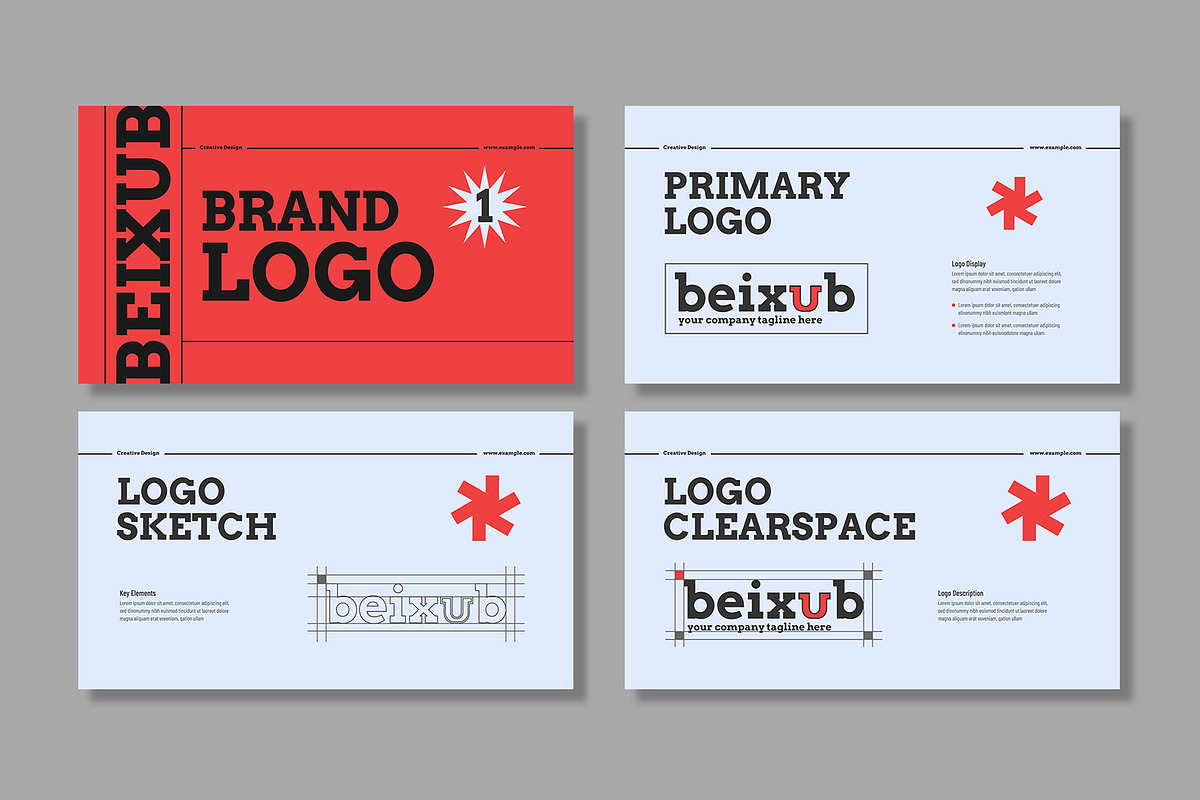 Creative And Bold Brand Guideline preview 3