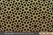 Luxury Islamic Ornamental Patterns, a Pattern Graphic by Soufone (Thumbnail 1 of 3)