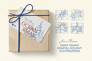 Coastal Christmas Illustration Kit, a Seasonal Illustration by KetteCreate (Thumbnail 20 of 21)