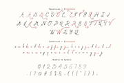 Ratheylin - Organic Handwritten Font, a Handwritten Font by Sronstudio (Thumbnail 9 of 9)