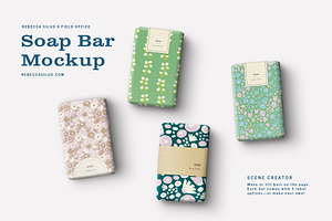 Soap Bar Packaging Mockup