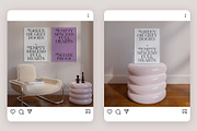 Framed Poster Print Mockups SOLEYA I, a Household Mockup by Bonumo (Thumbnail 7 of 13)