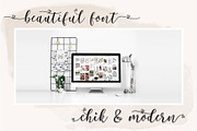 Delissia Script, a Script Font by Jhoel Design (Thumbnail 7 of 11)