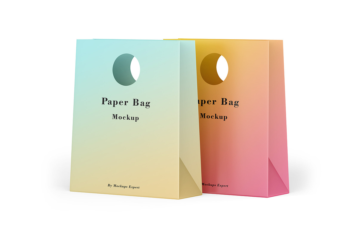 Paper Bag Mockups, a Packaging Mockup by Mockups Expert (Photo 5 of 5)
