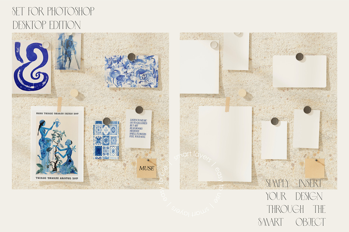 AESTHETIC MOODBOARD | mockup kit, a Product Mockup by yuliyuri.studio (Photo 6 of 15)