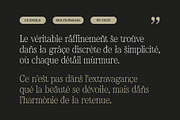 CS Sheila – Classic Font, a Serif Font by Craft Supply Co. (Thumbnail 5 of 8)
