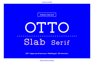 OTTO Slab Serif